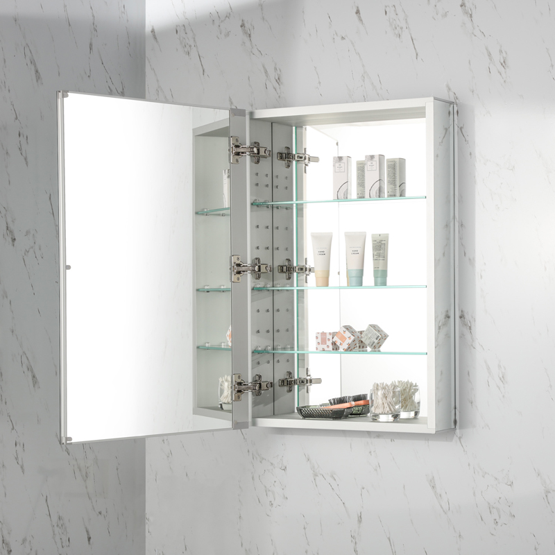 How to clean water vapor  smart bathroom Mirror