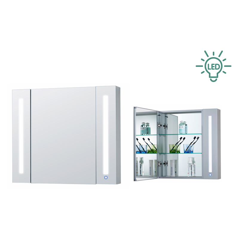 铝合金镜柜较为经典，可以创建出不同的浴室风格.jpg